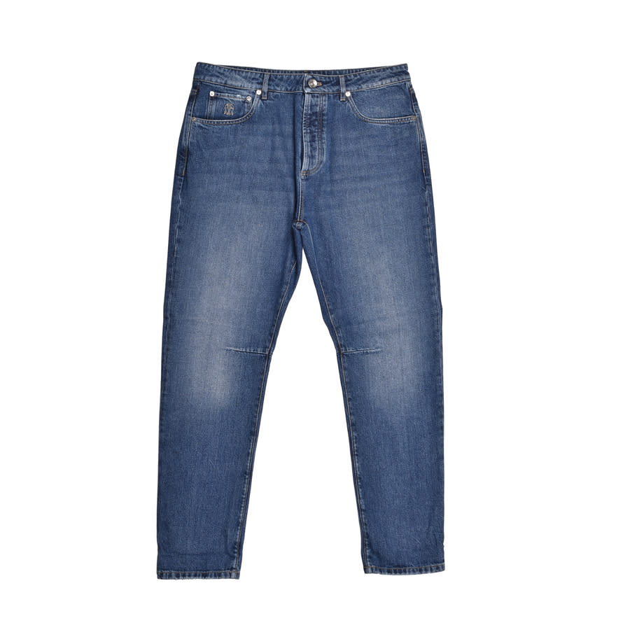 Brunello Cucinelli Medium Blue Denim Jeans