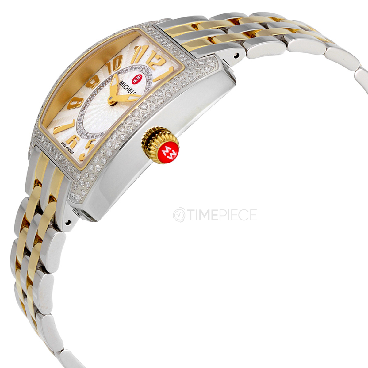 Michele Meggie Gold Diamond Watch MWW33B000003