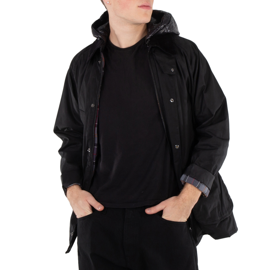 Wight Detachable Hood Short Down Jacket