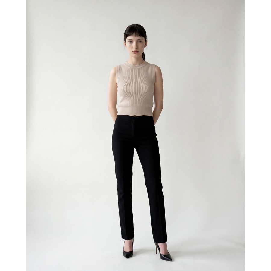 Brunello Cucinelli Beige Cashmere Crew Neck Sweater