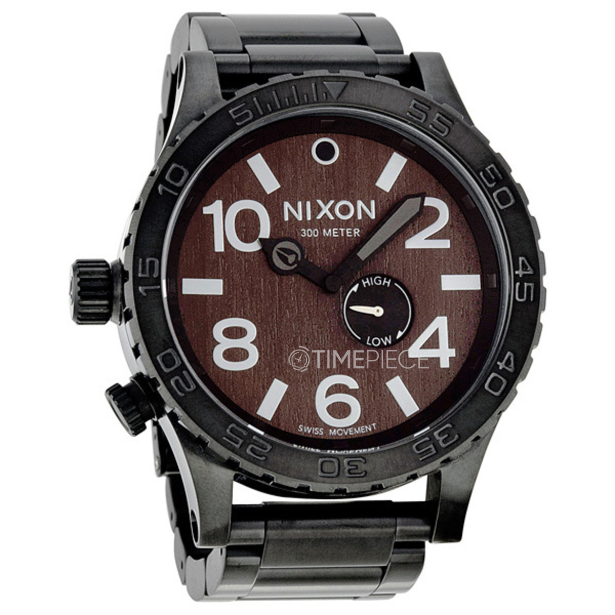 Nixon 51-30 Dark Wood Mens Watch A0571107