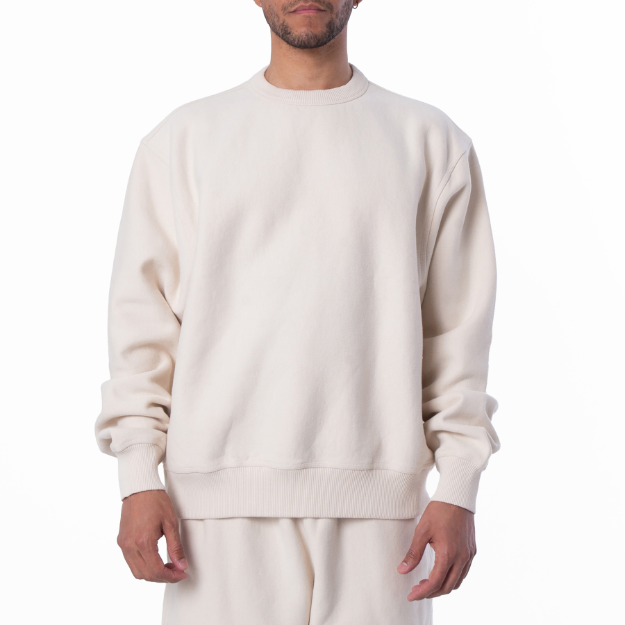 Burberry Oversized Crew Neck Cotton Sweatshirt