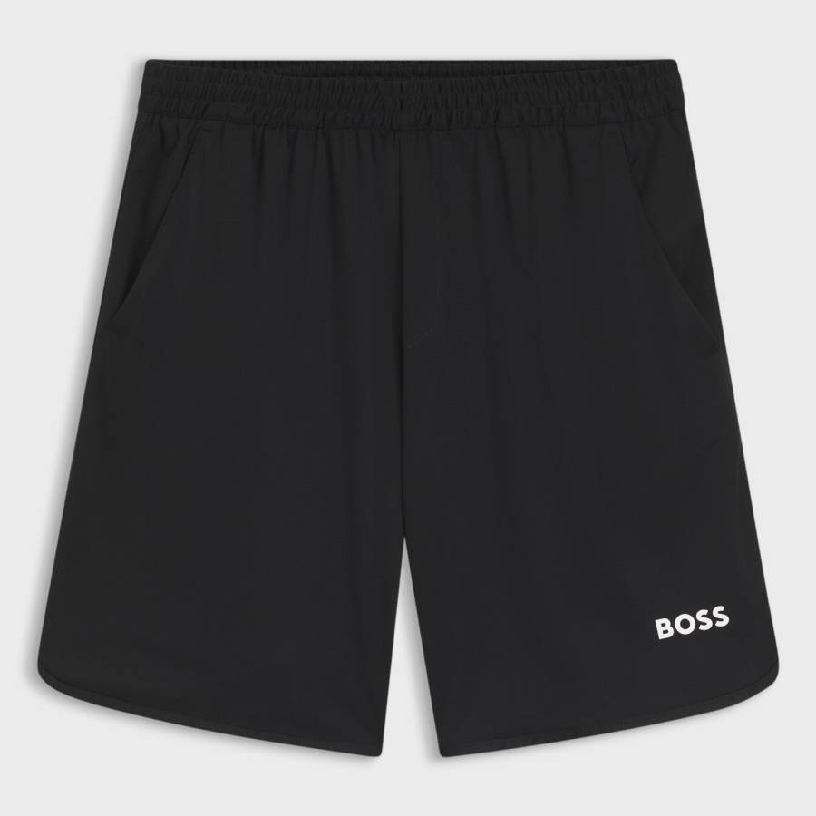 Hugo Boss Active Quick-Dry Shorts In Stretch Fabric With Pocket Bags