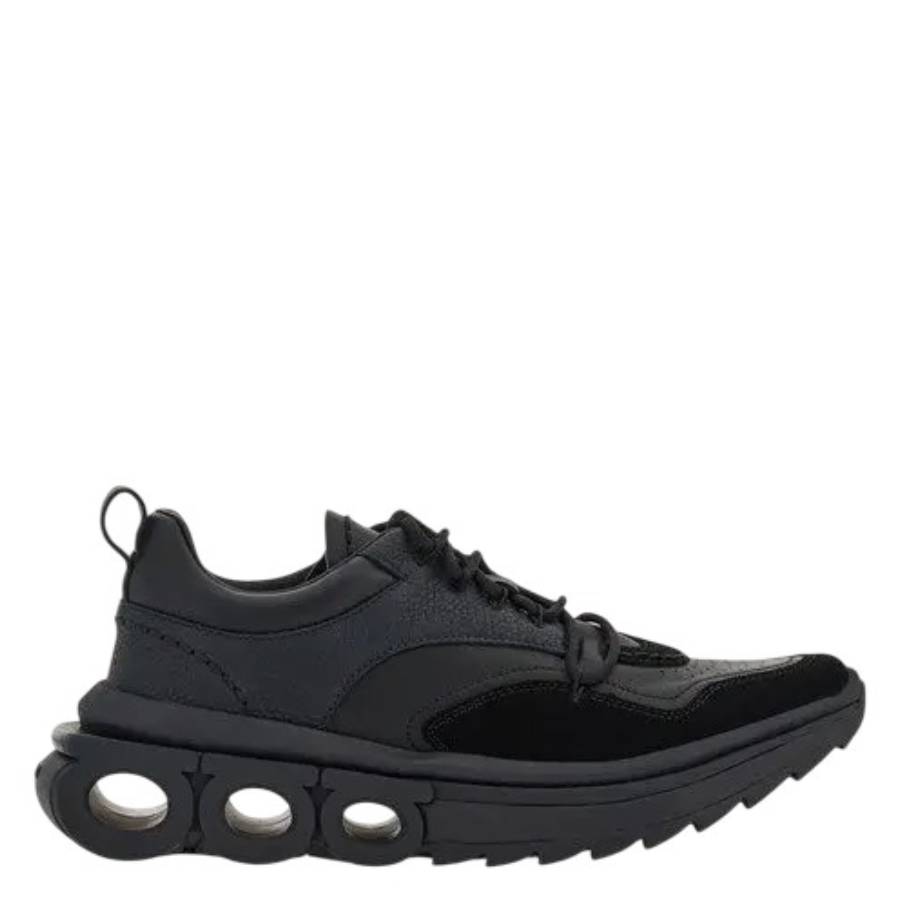 Ferragamo Black Nima Running Sneakers