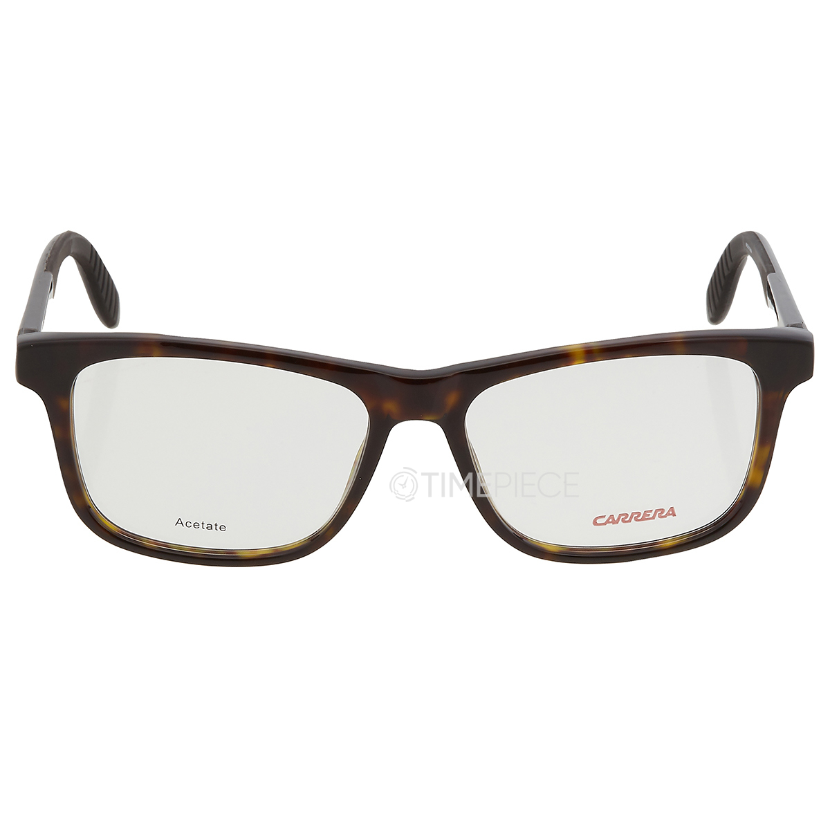 Carrera Mens Brown Square Eyeglass Frames 44010TRD0053