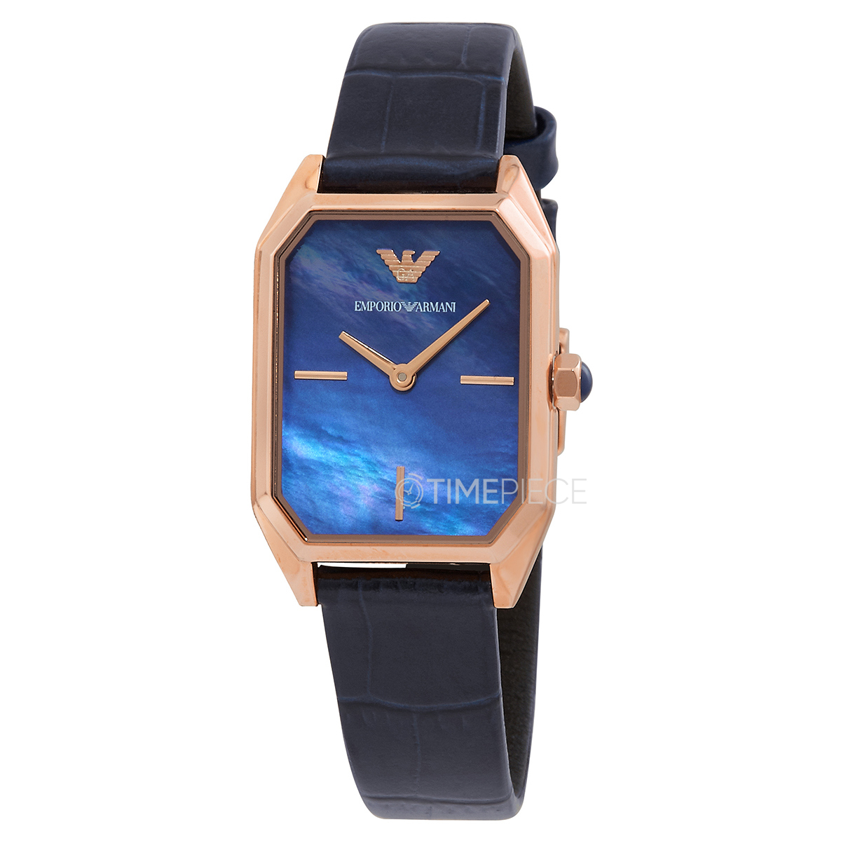 Pearl Emporio AR11426 Armani Quartz Ladies Watch Blue Dial Mother of