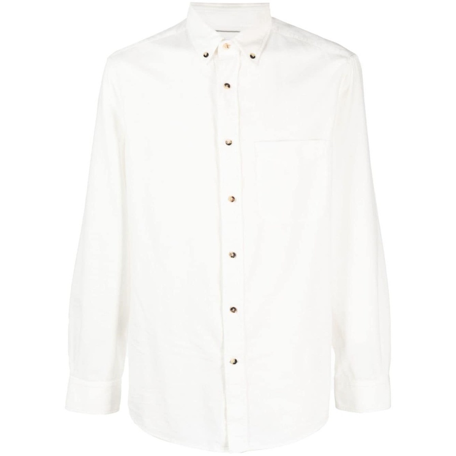 Brunello Cucinelli Men's Snow Button Down Shirt