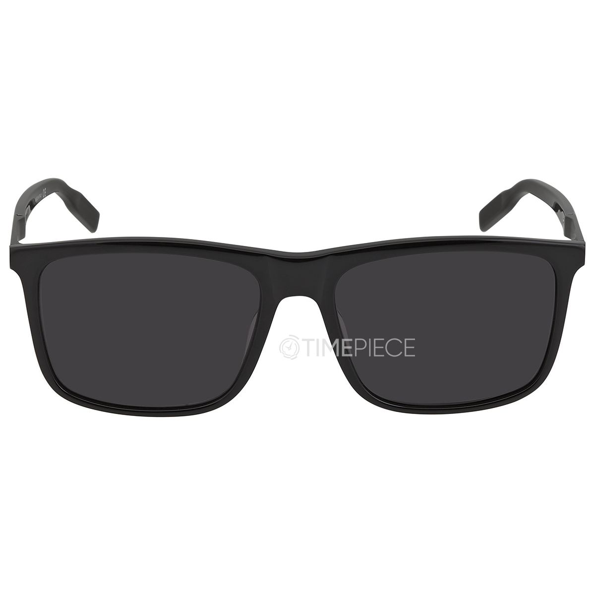MontBlanc Grey Rectangular Mens Sunglasses MB0116S 001 58