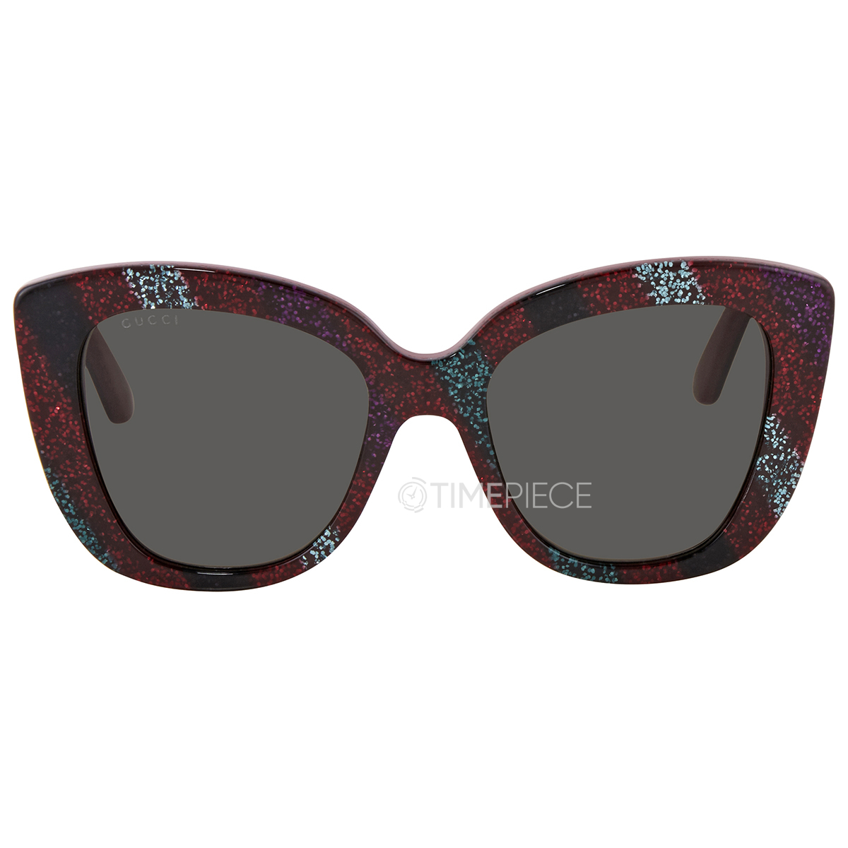 Gucci Grey Cat Eye Ladies Sunglasses GG0327S00552