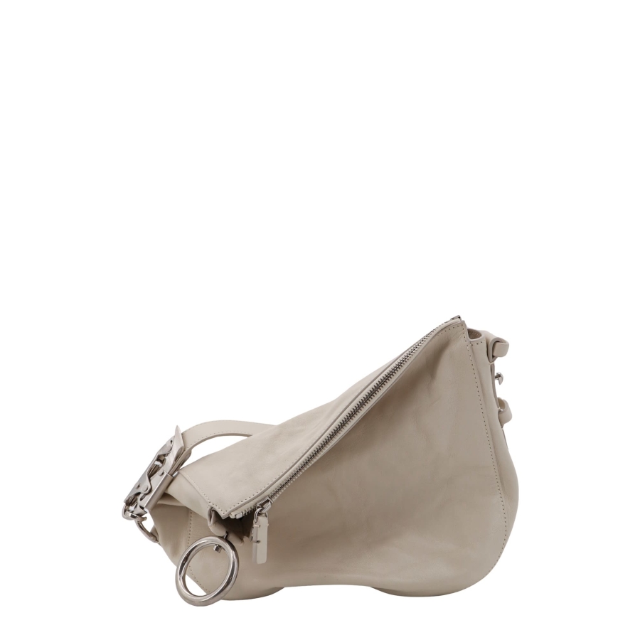 Burberry Knight Shoulder Bag — Cream
