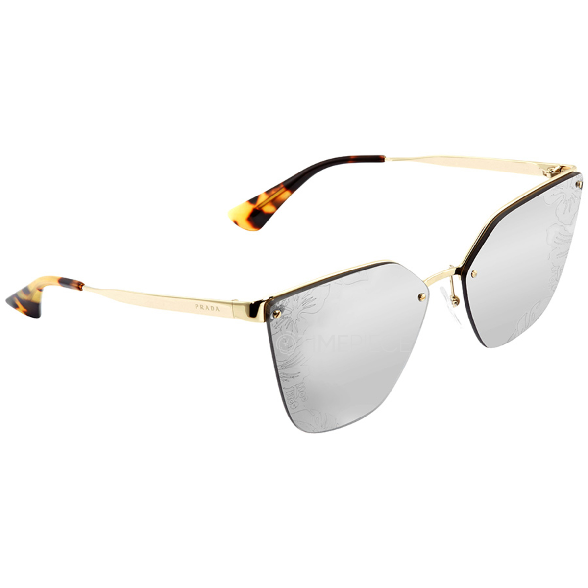 Prada pr shop 68ts silver