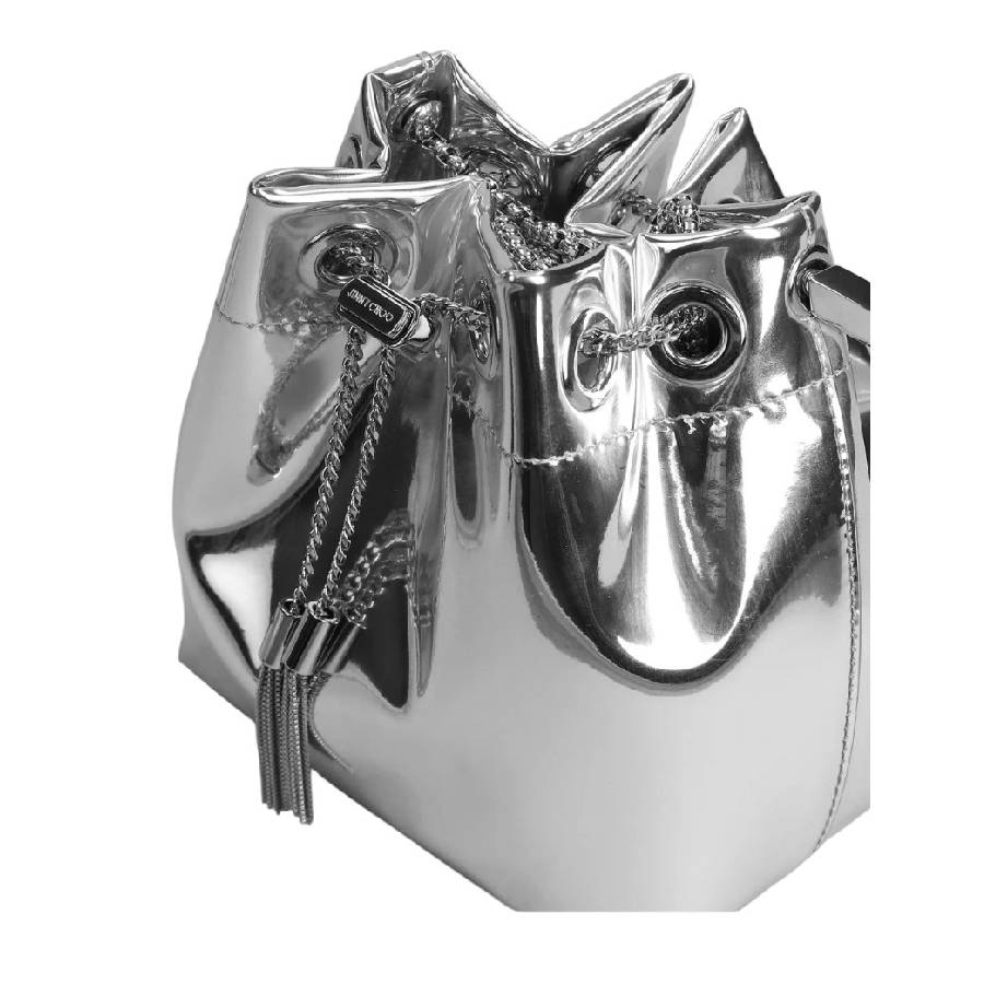 Jimmy Choo Bon Bon Tassel Detailing Bucket Bag