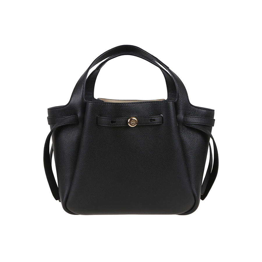 Tory Burch Romy Pebbled Satchel