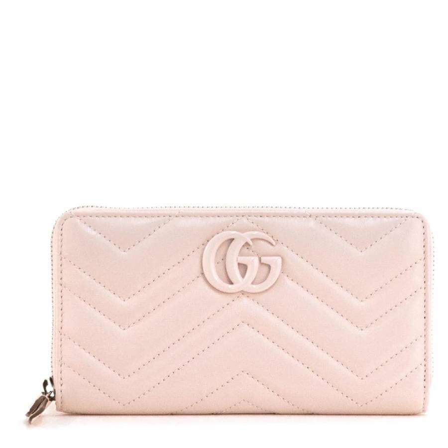 Gucci Gg Marmont Zip Around Wallet