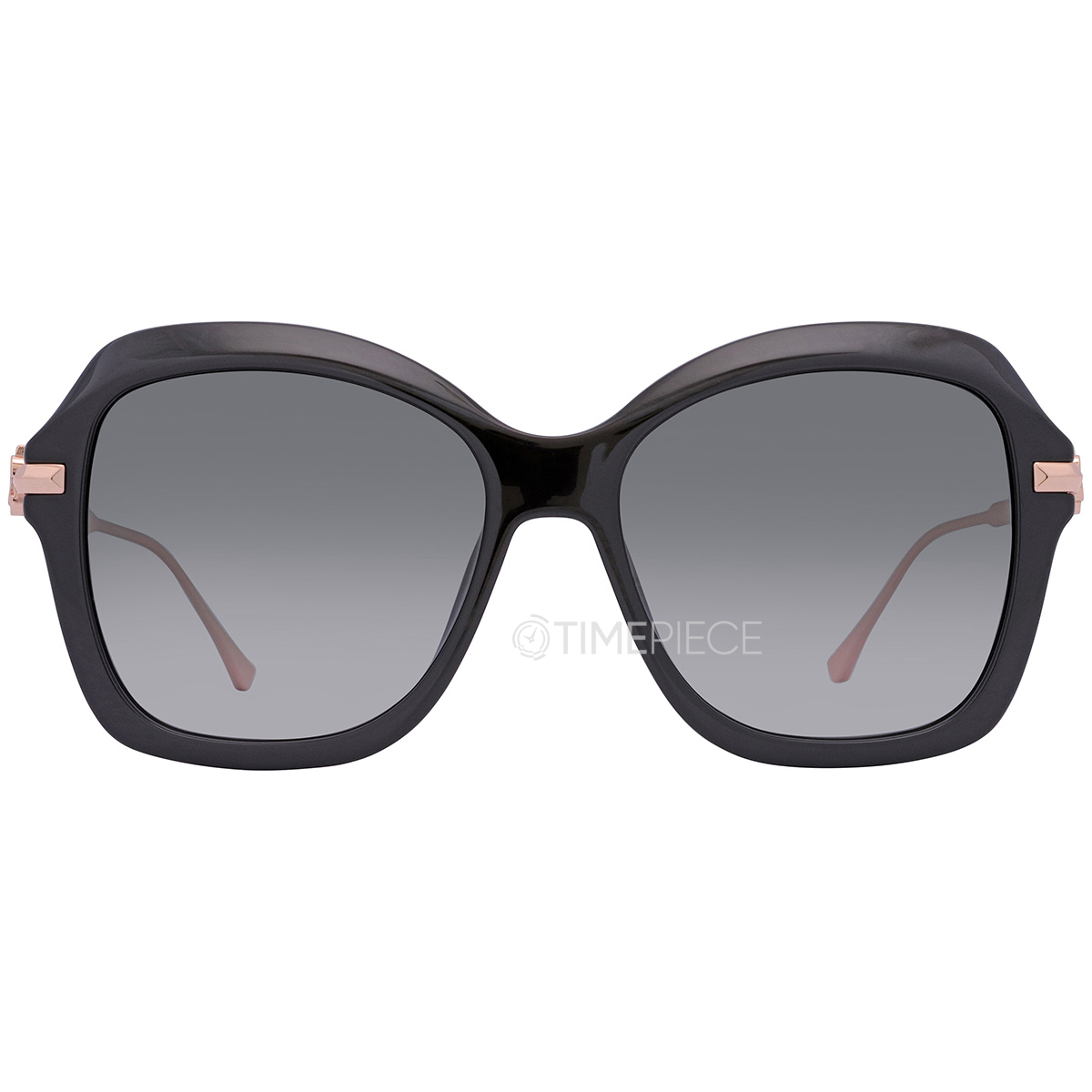 Jimmy Choo Ladies Black Square Sunglasses TESSY/G/S080756