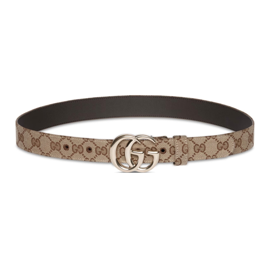 Gucci GG Marmont Buckle Thin Belt