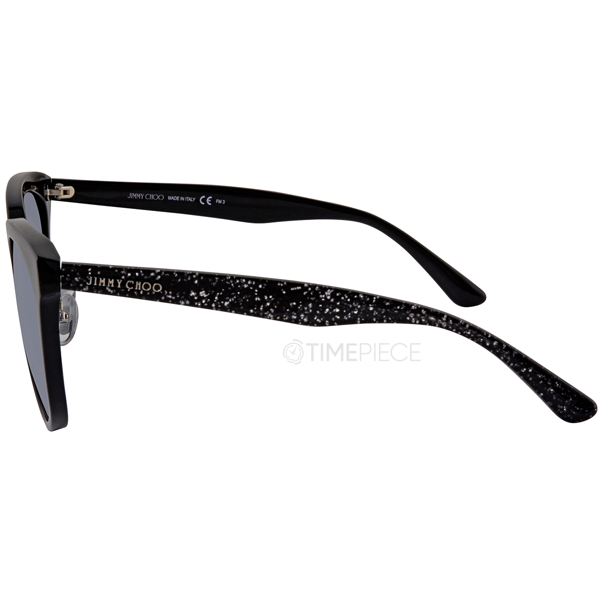 Jimmy Choo Black Unisex Sunglasses