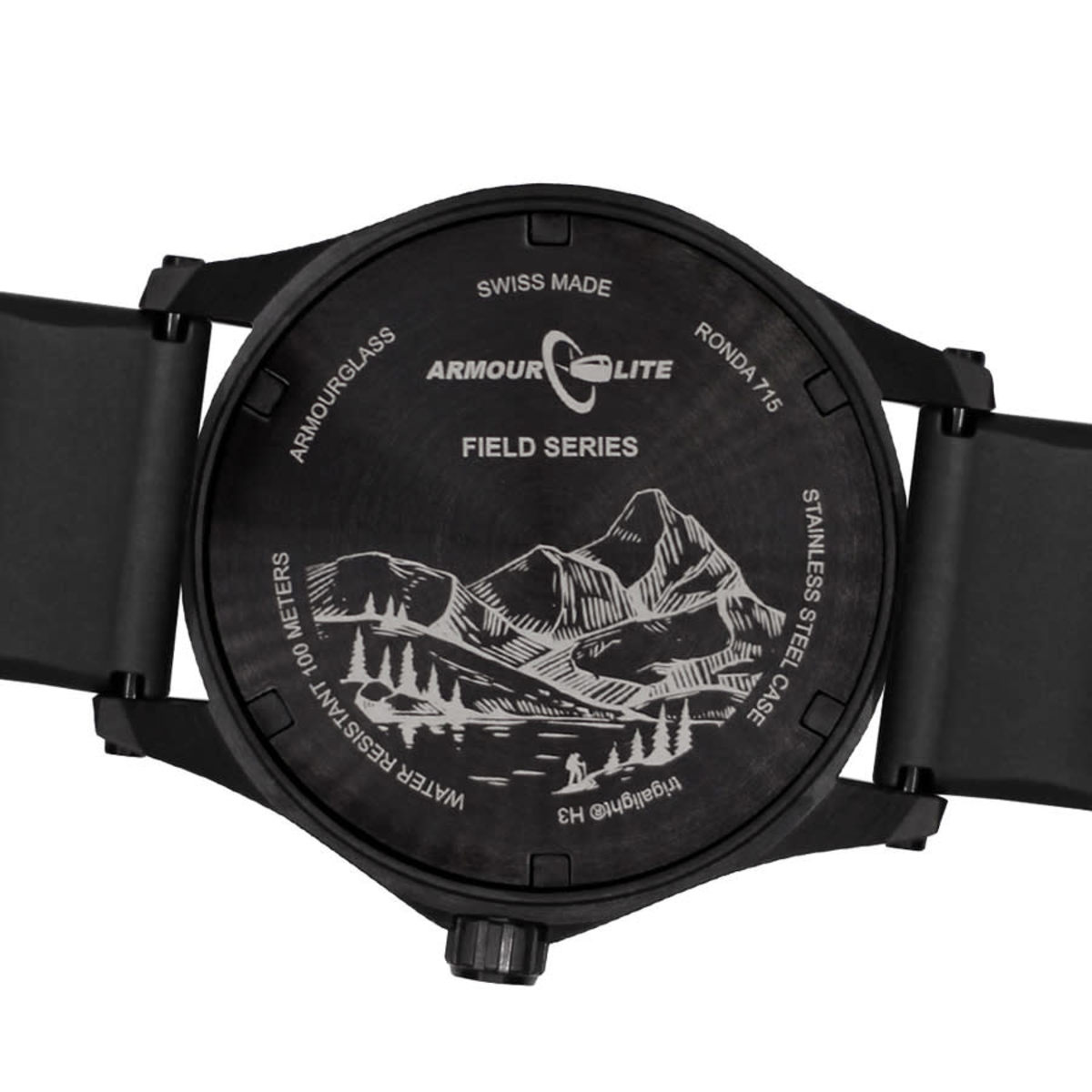 Armourlite shatterproof hotsell tritium field watch