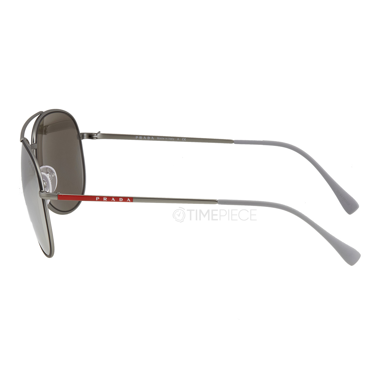 Prada Linea Rossa Light Grey Silver 