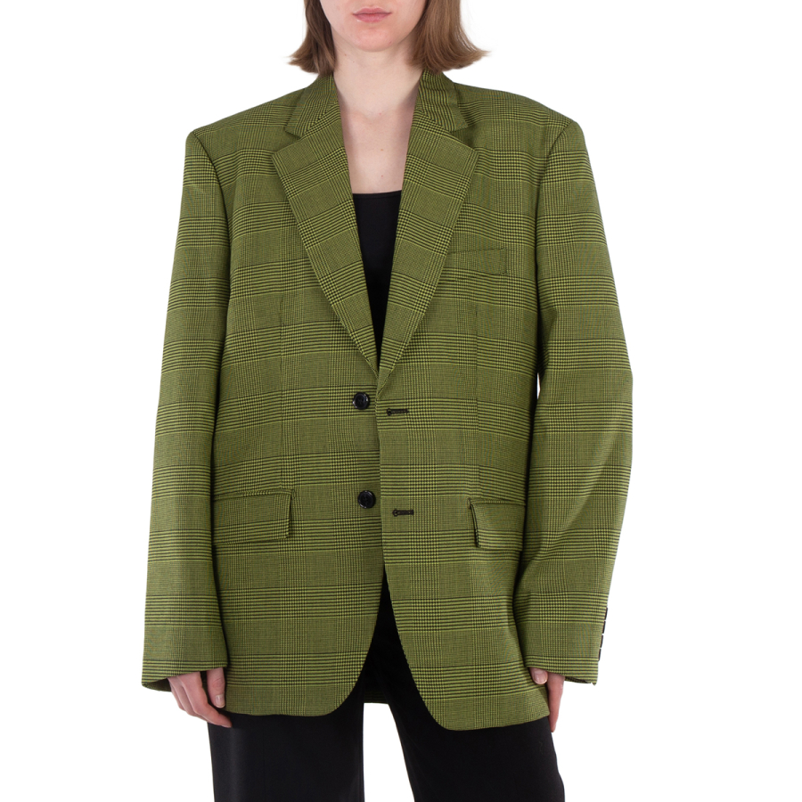 Vetements Check 3.0 Tailored Blazer Jacket
