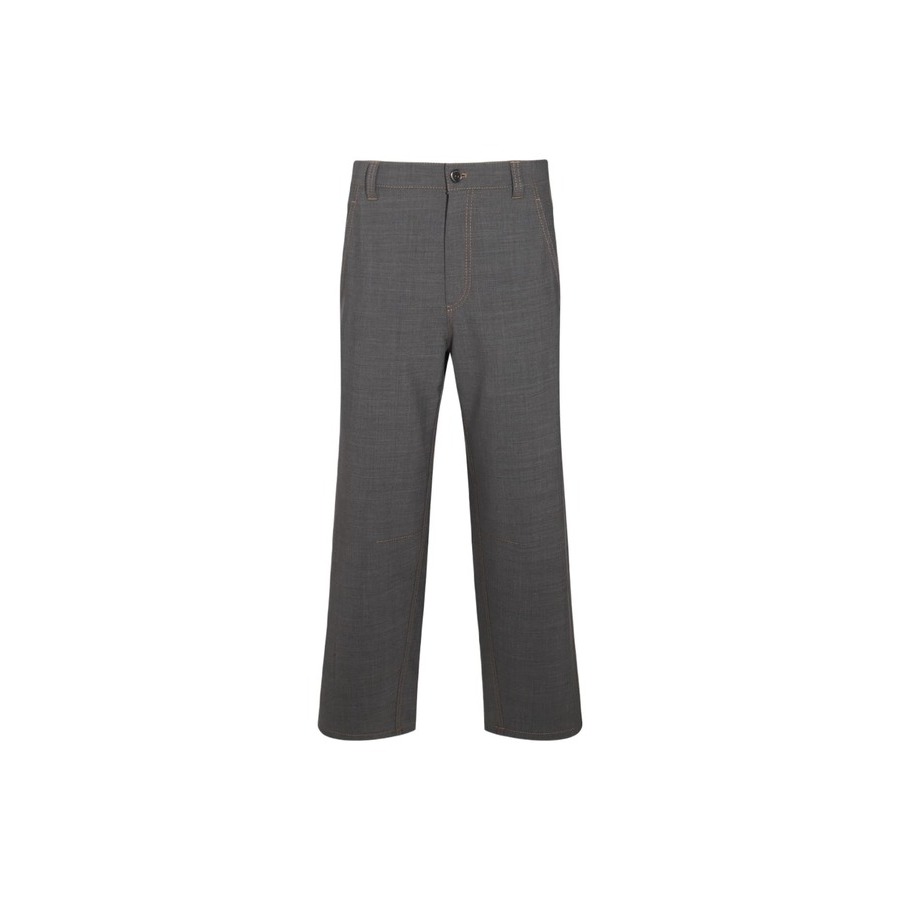 Brunello Cucinelli Medium Grey Tailored Trousers