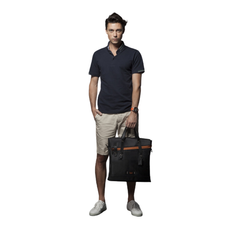 Arbutus Velocity Black, Orange Mens Duffle Bag AR-N01-01