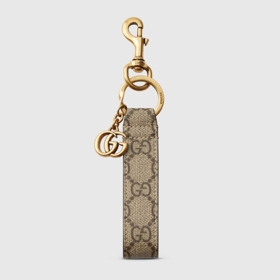 Gucci Ophidia GG Supreme Canvas Keychain
