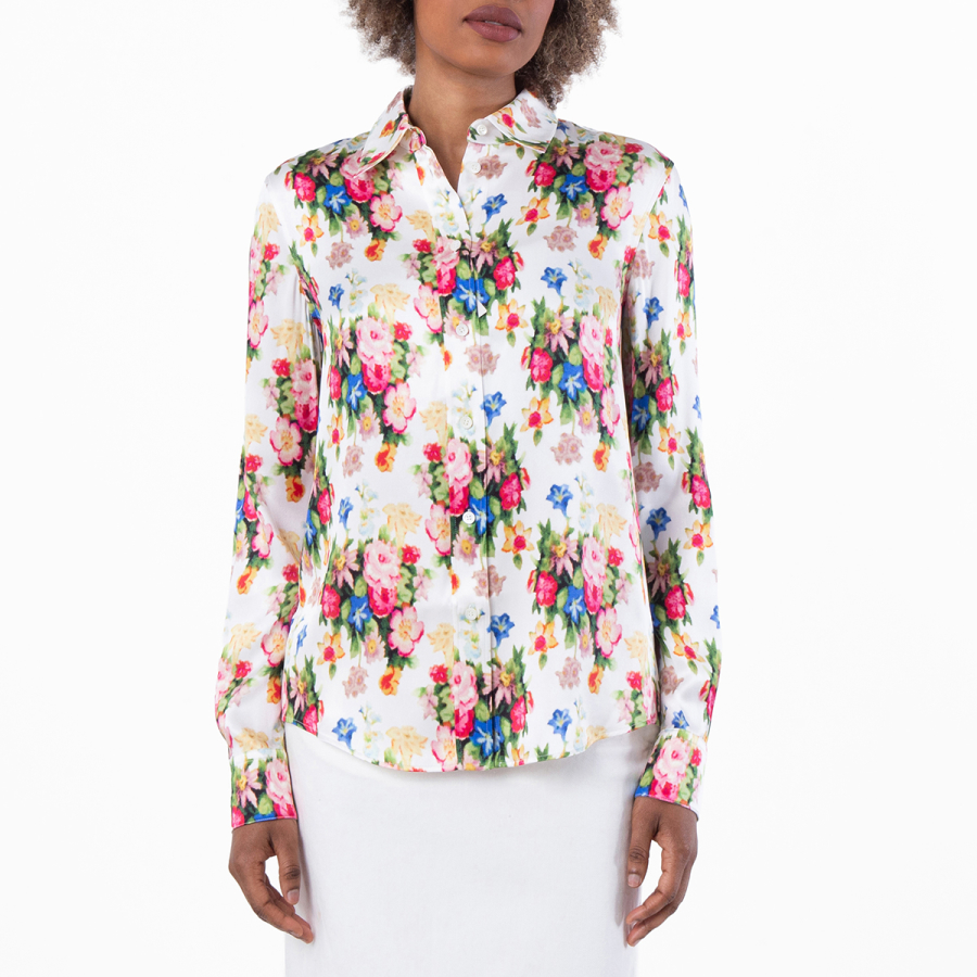 Loewe Floral-Printed Button-Up Shirt