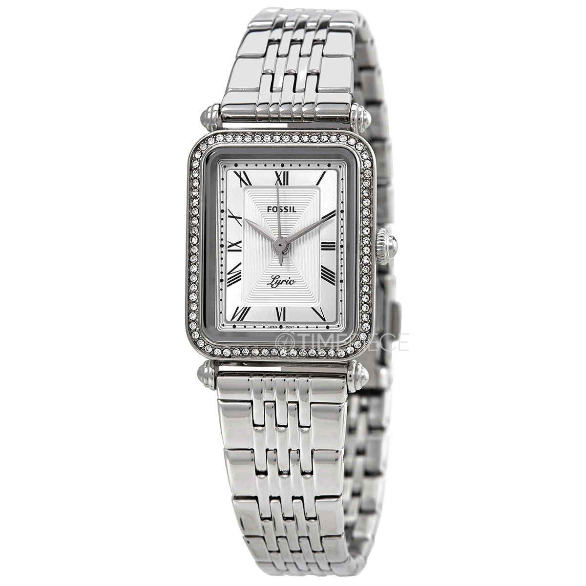 Fossil Lyric Quartz Crystal Silver Dial 