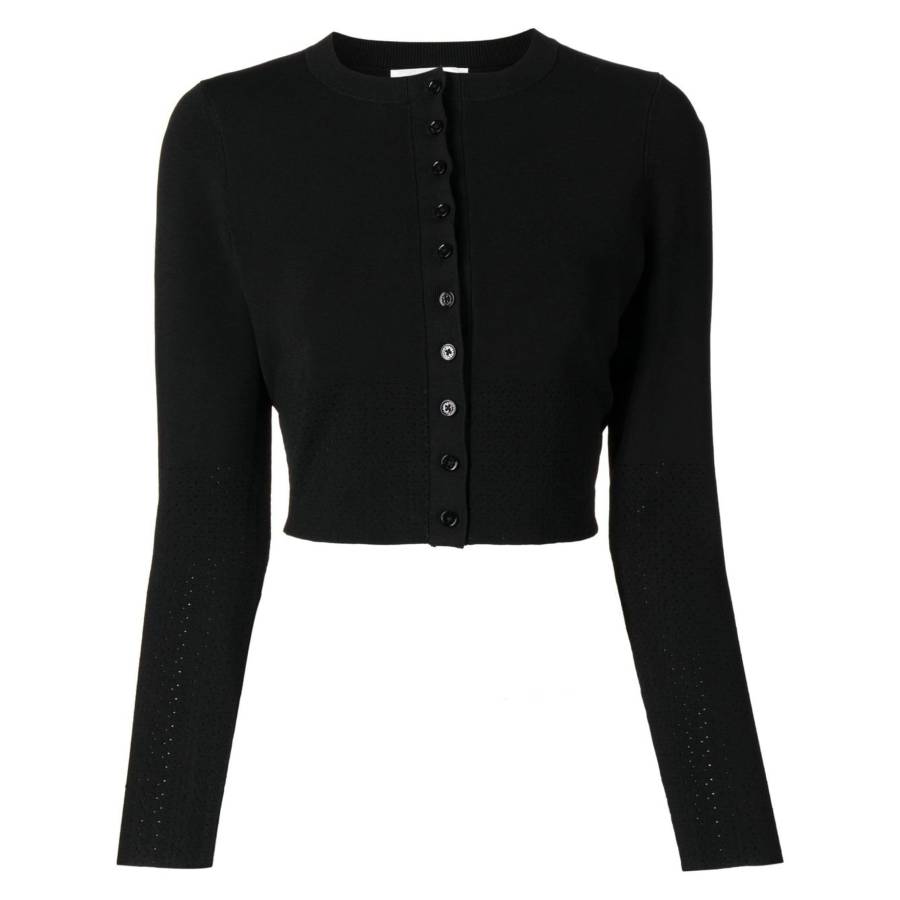 Victoria Beckham Knit Cropped Cardigan Cover