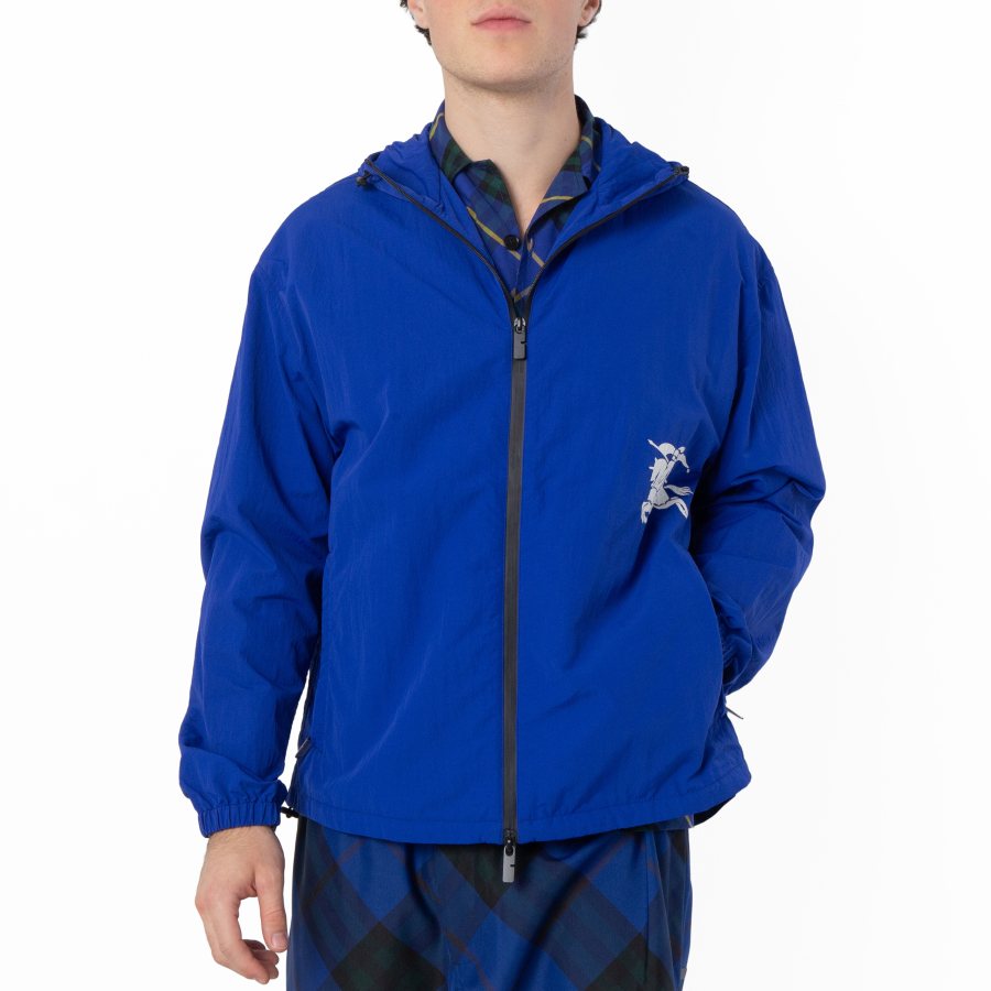 Burberry Equestrian Knight Logo Hooded Jacket