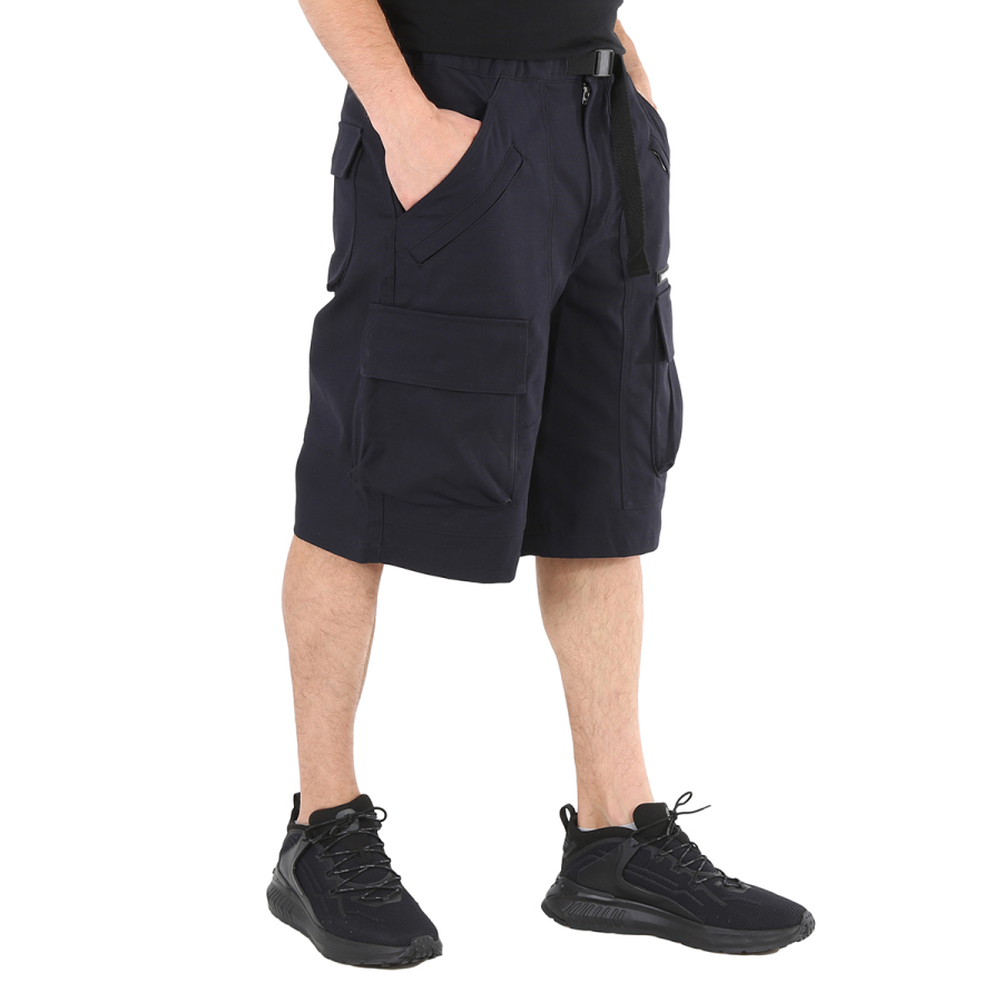 Ambush Mens Black Cotton Cargo Shorts