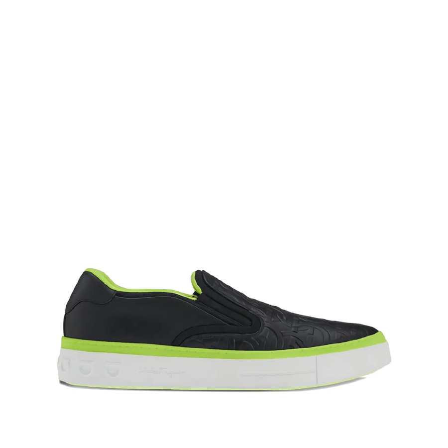Ferragamo Mens Black Sneaker Sneakers