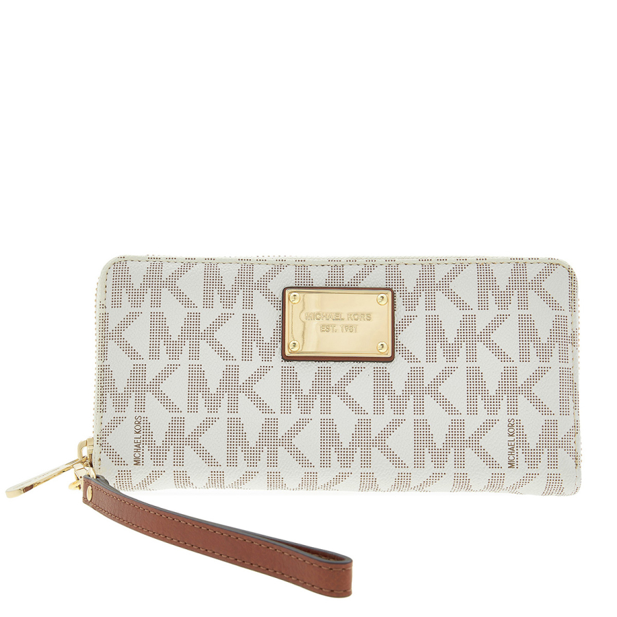 Michael Michael Kors Jet Set Travel Logo Continental Wallet