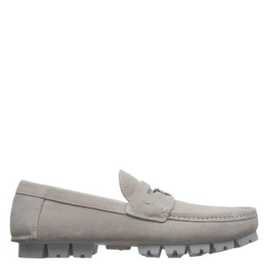 Ferragamo Driver Loafers with Gancini Ornament