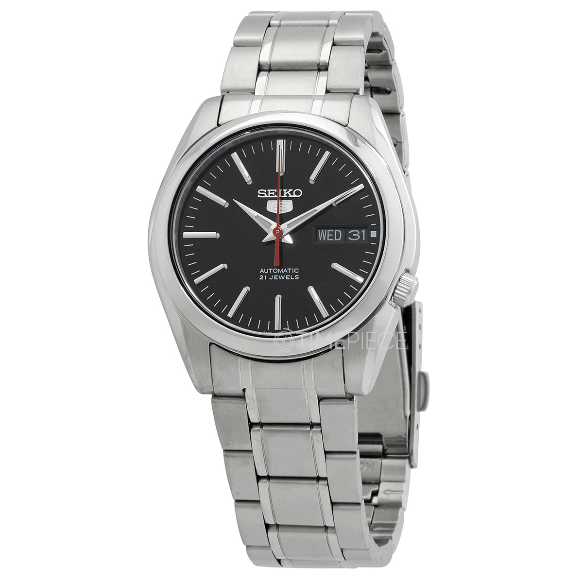 Seiko Series 5 Automatic Black Dial Mens Watch SNKL45K1