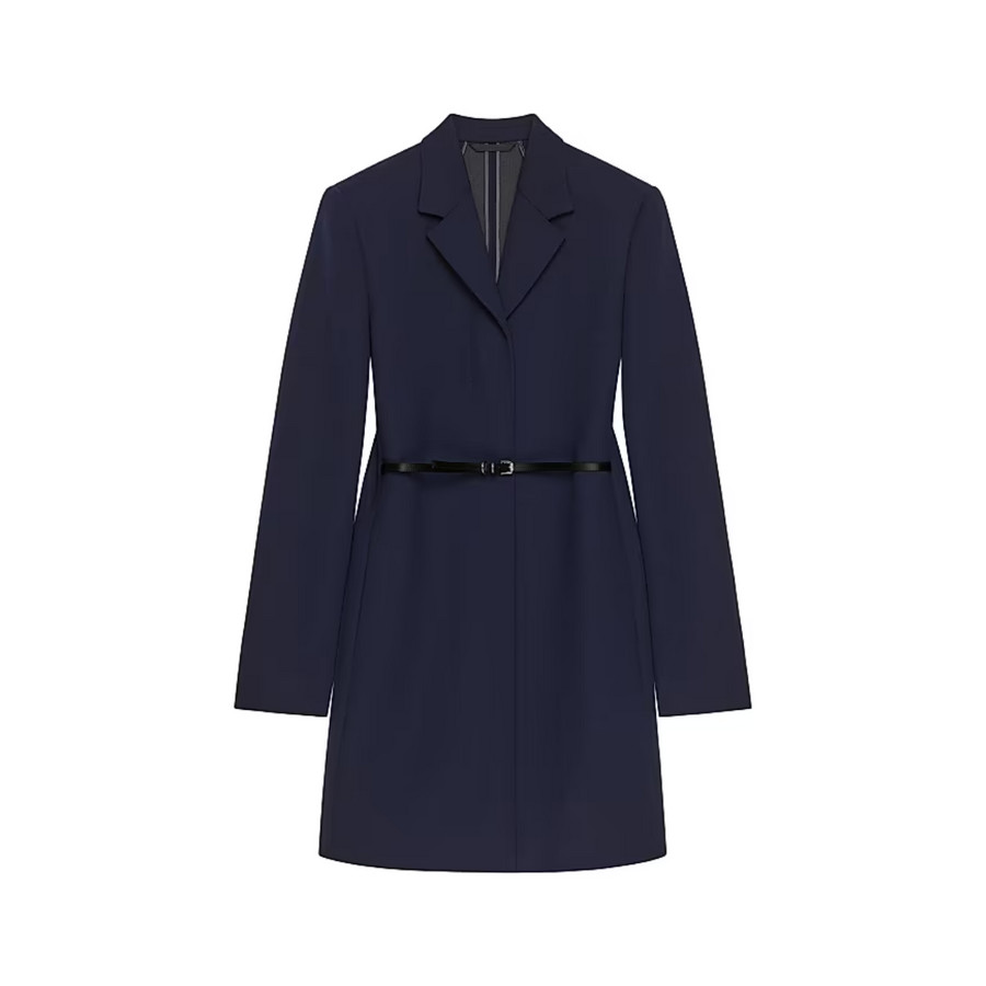 Givenchy Voyou Coat_Navy/Grey, Brand Size 36 (US Size 2)