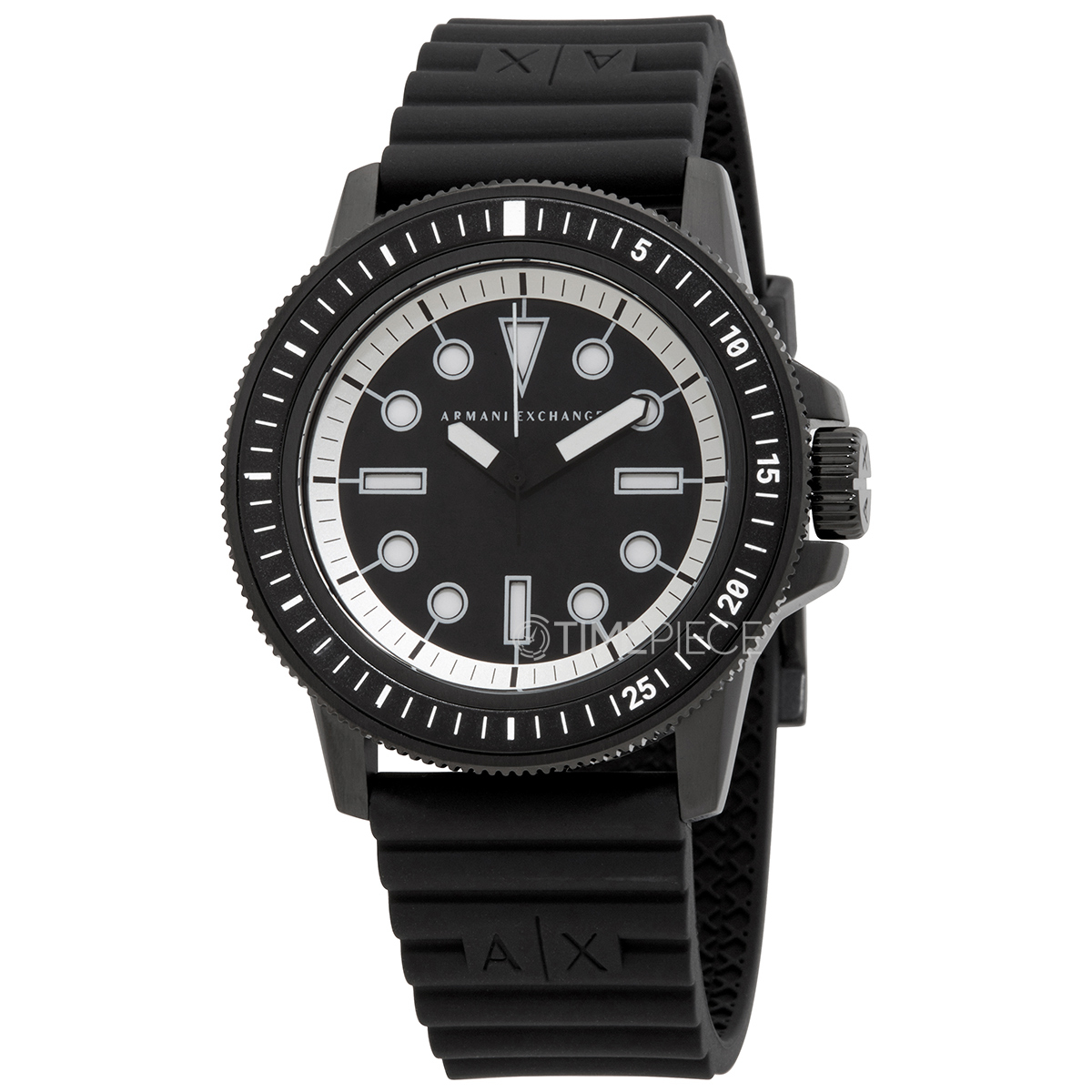 Armani Exchange Leonardo Quartz Black Dial Mens Watch AX1852