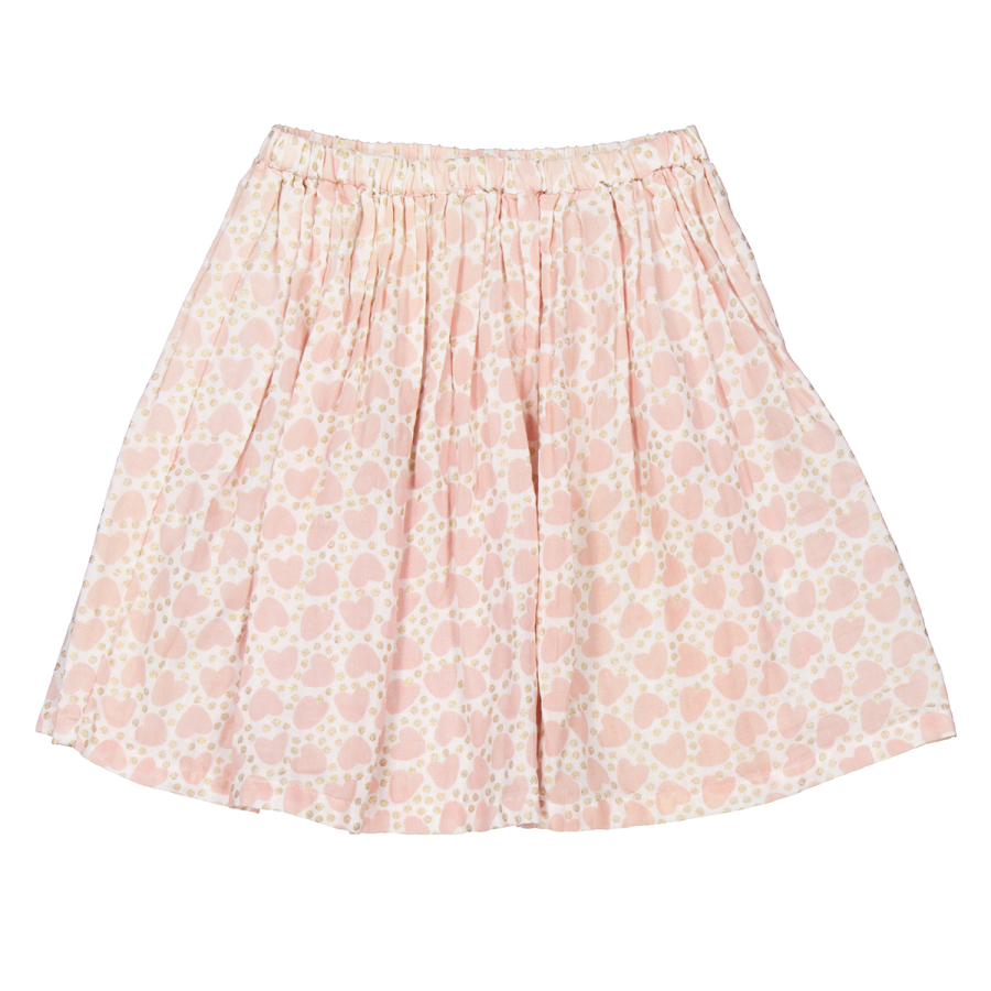 Bonton Girls Multicolor Jupe Airy Coeur Skirt