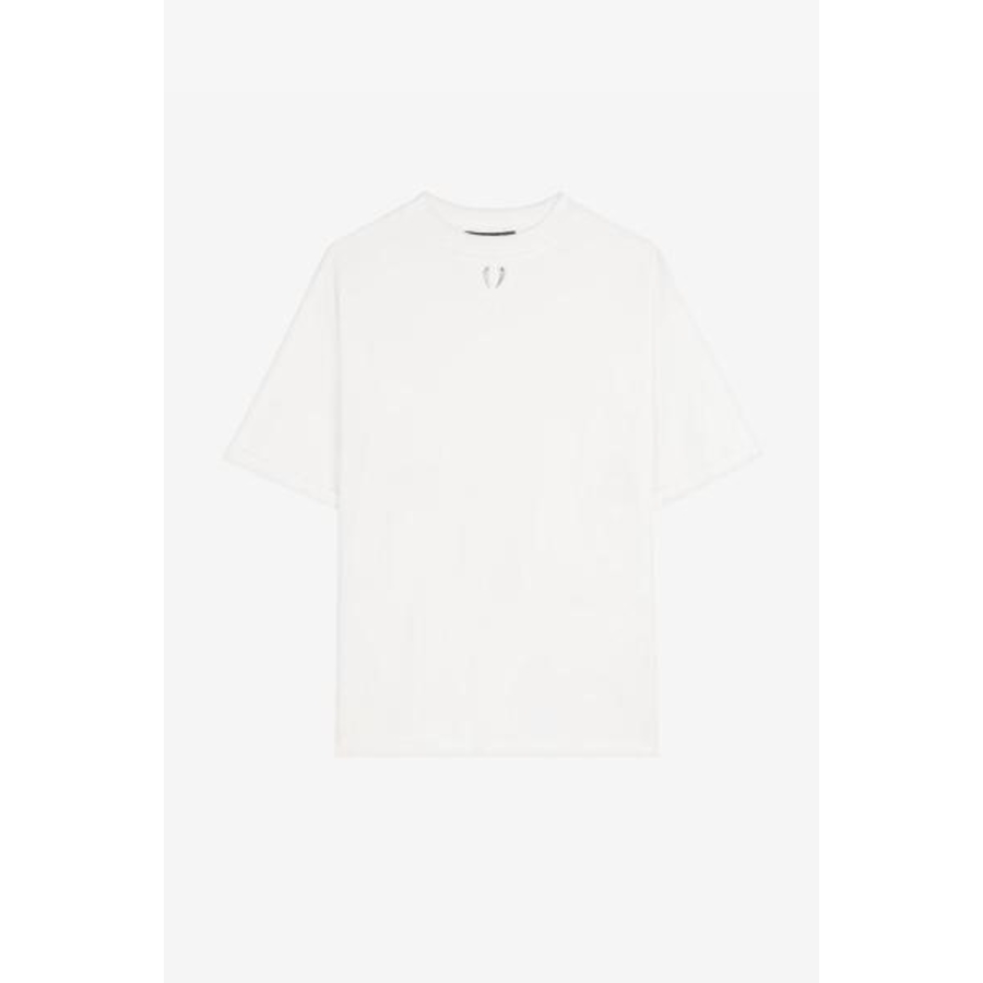 Roberto Cavalli White Cotton Jersey T-Shirt