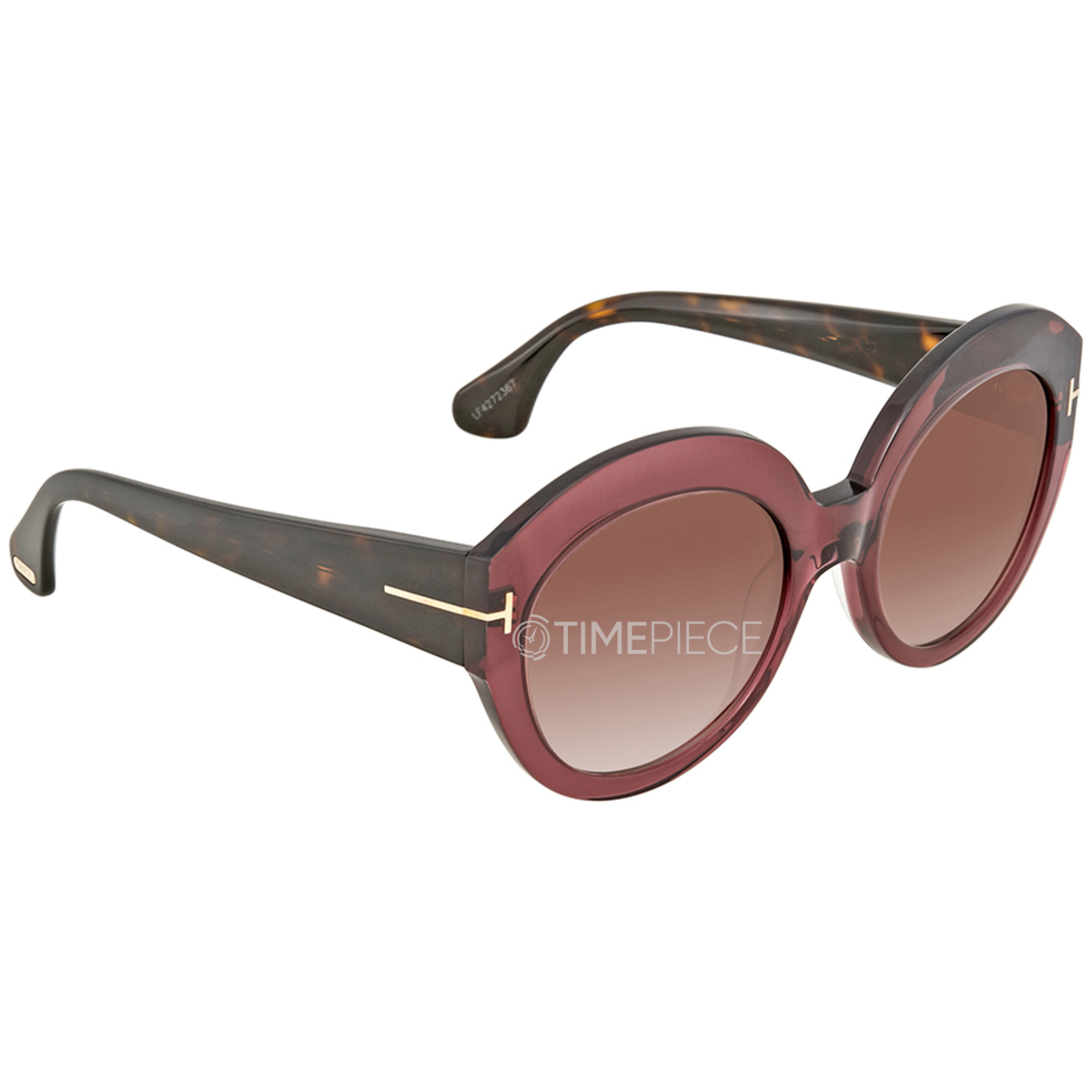 Tom Ford Logo Raquel Gradient Sunglasses Brown