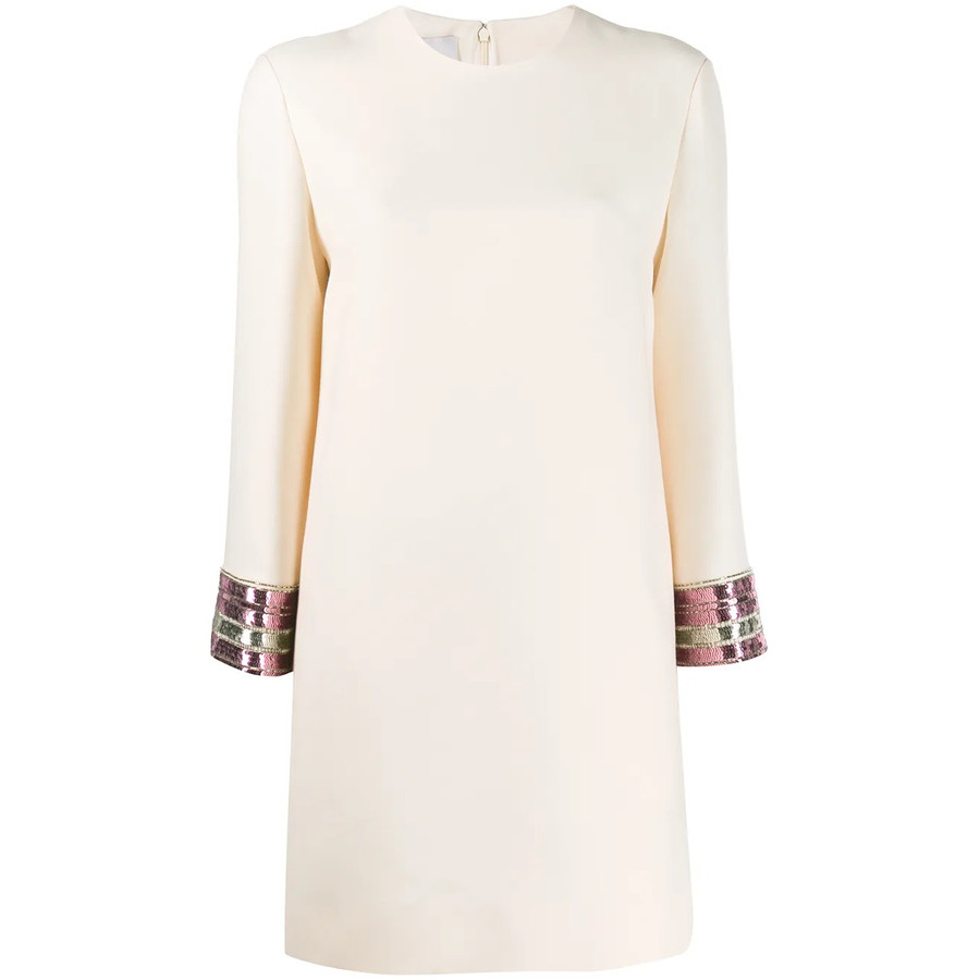 Valentino Garavani Sequin Embroidered Mini Dress