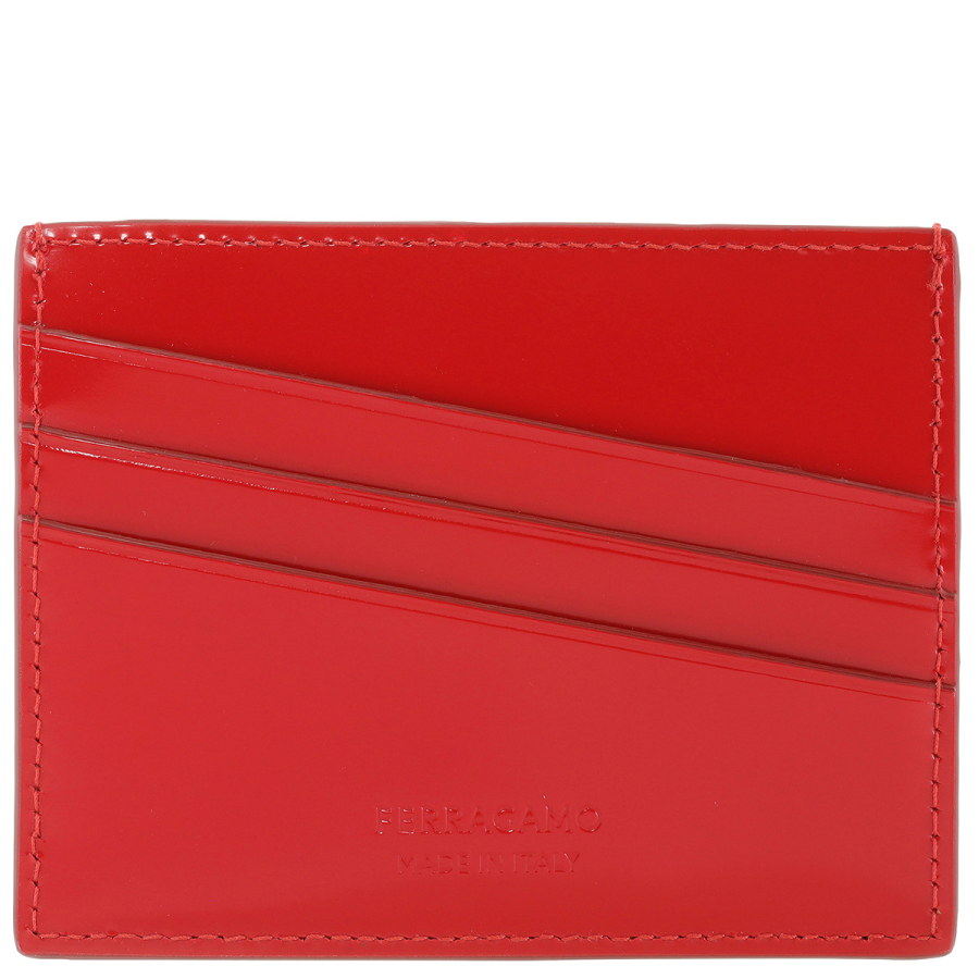 Ferragamo Embossed Logo Card Case