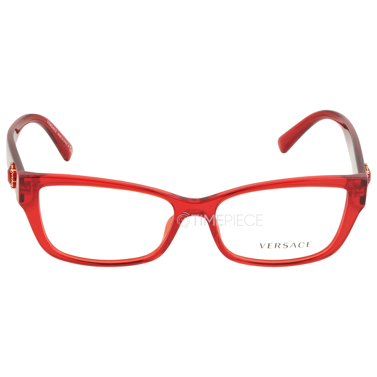 Versace Clear Demo Square Ladies Eyeglasses VE3284B 5280 54