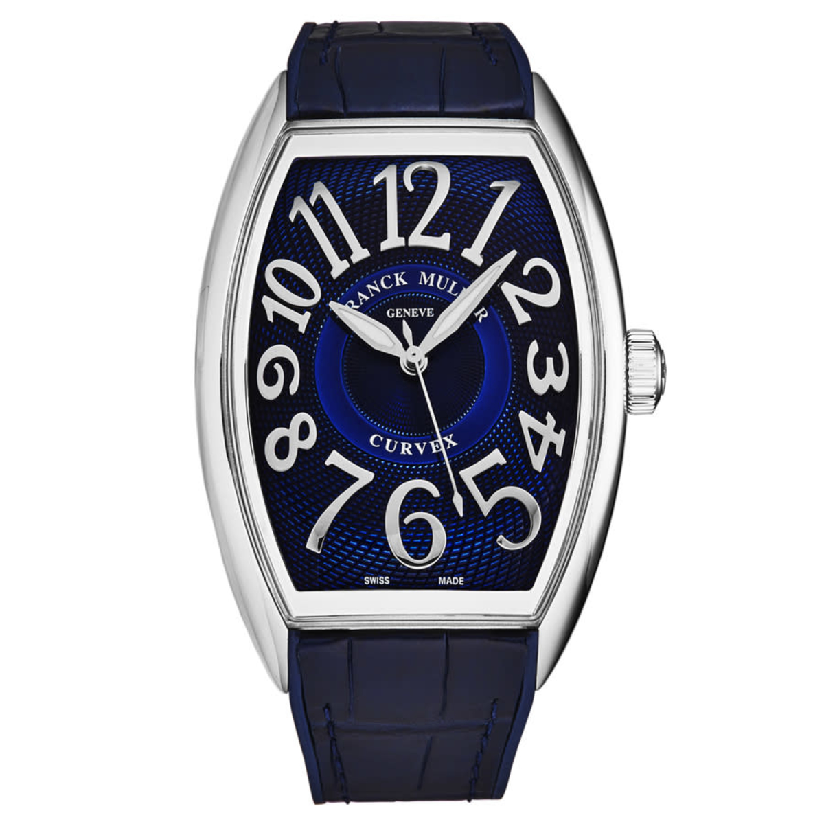Franck Muller Curvex CX Automatic Blue Dial Mens Watch 40SCCXACACBLU