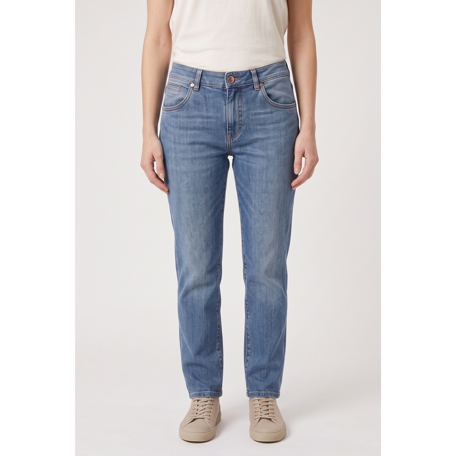 Brunello Cucinelli Women's 5 Pocket Classic Denim Jean Pants