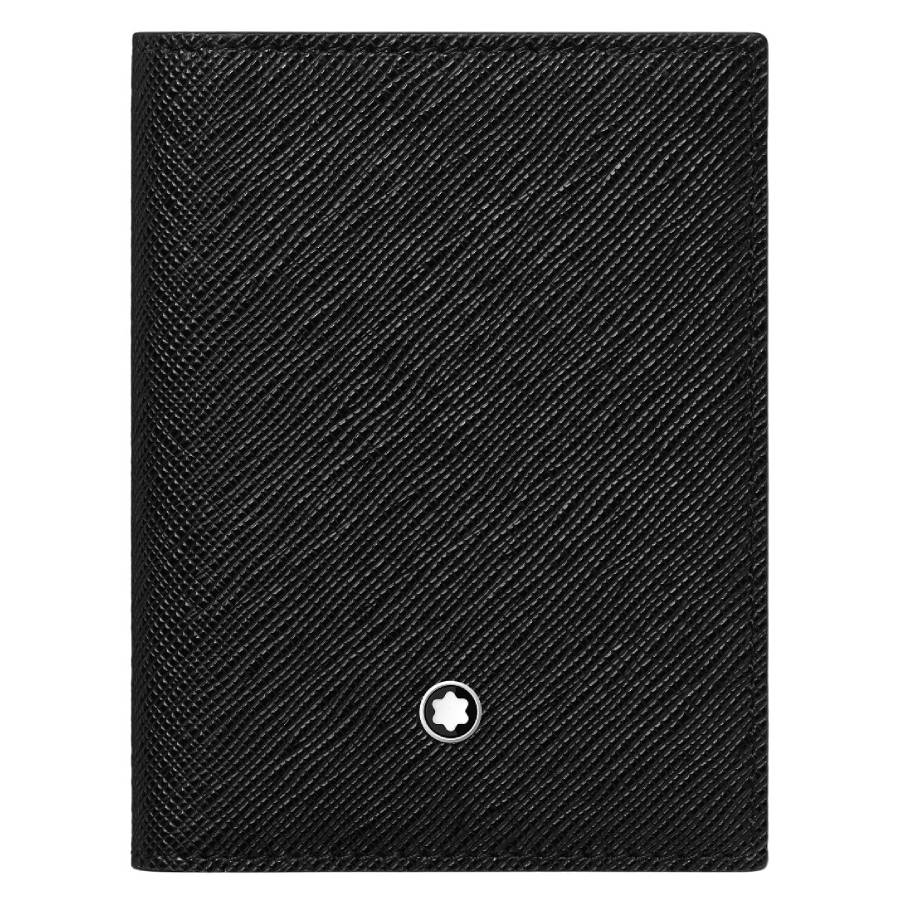 Montblanc Sartorial Leather Card Holder - Black