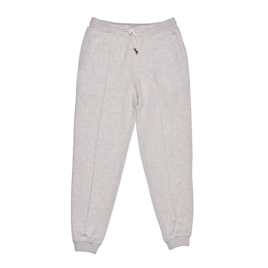 Brunello Cucinelli Gray Cashmere Athletic Trousers