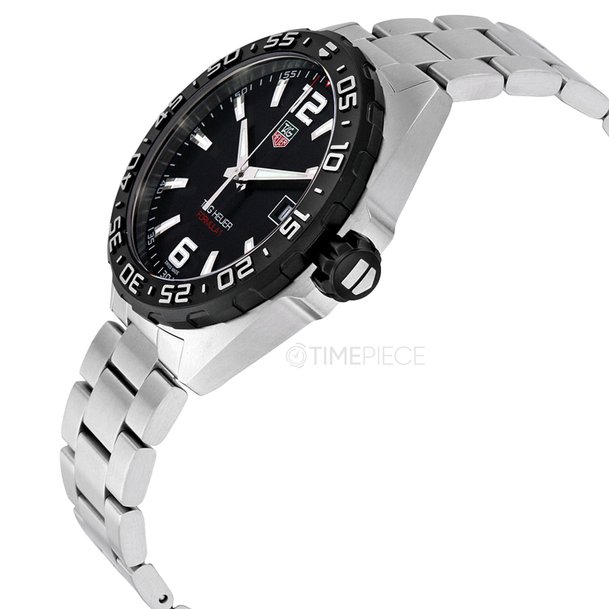 Tag Heuer Men's Formula Stainless Steel Watch - Black Tag Heuer