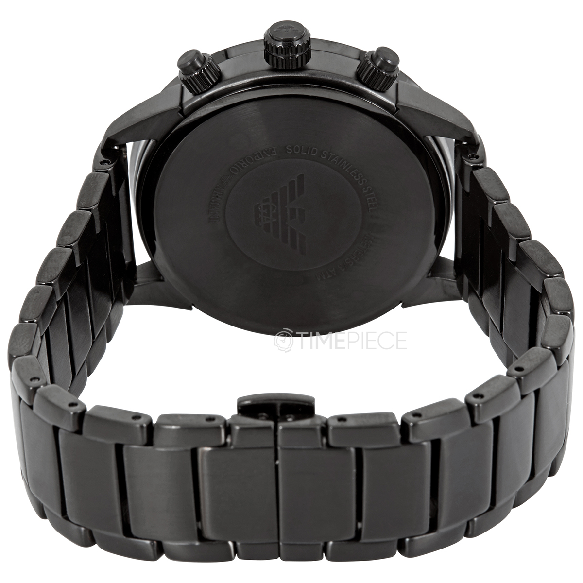 Emporio Armani Mario Chronograph Quartz Black Dial Mens Watch AR11242